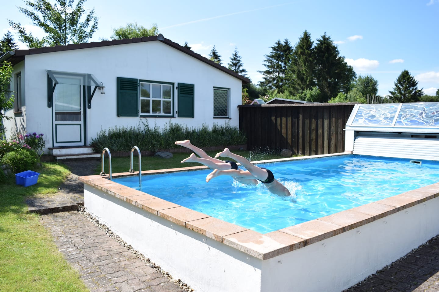 Privater Außenpool (unbeheizt, ca. Juni bis September)